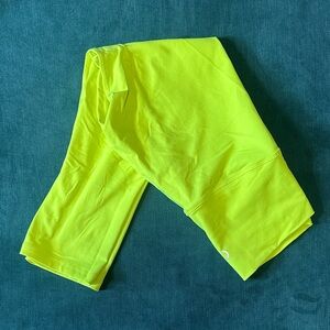 Neon Yellow Leggings